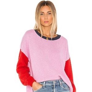 Color Block Knit Sweater